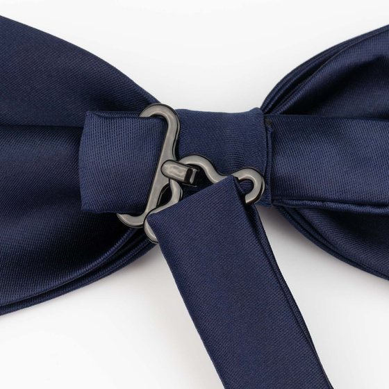 MUCHA MĘSKA MUSZKA GŁADKA ELEGANCKA regulacja do garnituru KLASYCZNA