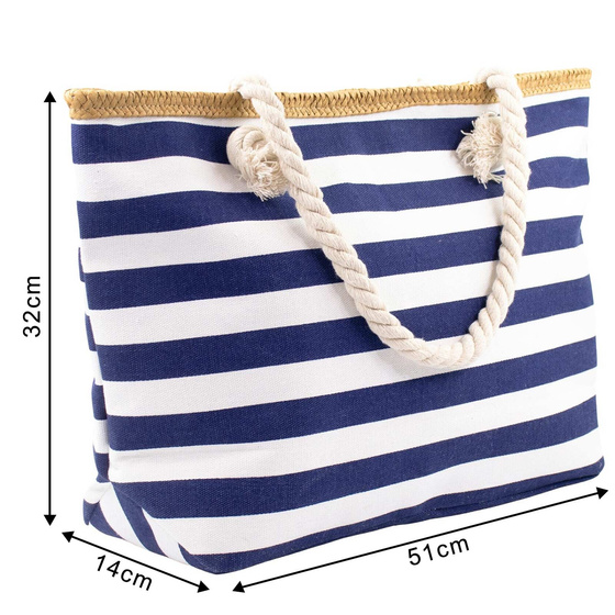 TORBA plażowa LATO damska DUŻA miejska SHOPPER na plaże