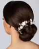 Ozdoba ŚLUBNA do włosów damska GAŁĄZKA KWIATY ŚLUB