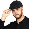 KASZKIET Męski Alessio Stylowy Elegancki NEWSBOY CAP Jesień Zima RETRO