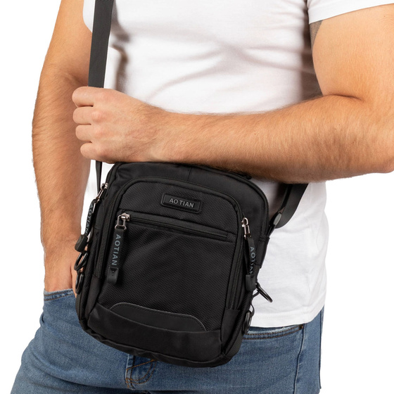 LISTONOSZKA SASZETKA torba na ramię MIEJSKA POJEMNA