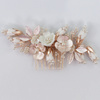 OZDOBA do włosów GRZEBYK perełki ŚLUBNA kwiatki