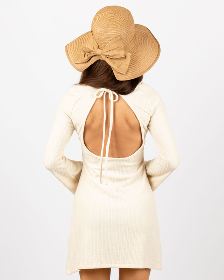 KAPELUSZ DAMSKI Alessio słomkowy boho lato plaża KOKARDA słomiany