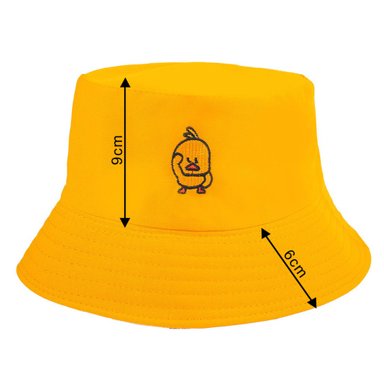 BUCKET HAT dwustronny KAPELUSZ RYBACKI kaczka