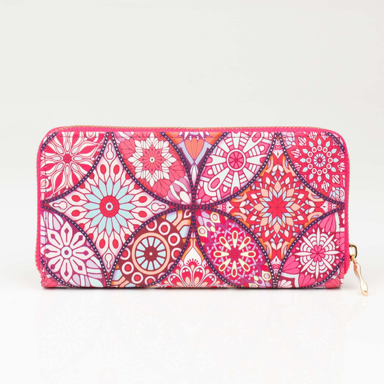 PORTFEL DAMSKI Alessio PORTMONETKA Miękki Styl Ludowy FOLK