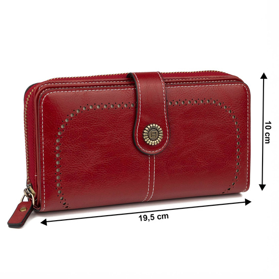 PORTFEL damski Alessio DUŻY PORTMONETKA