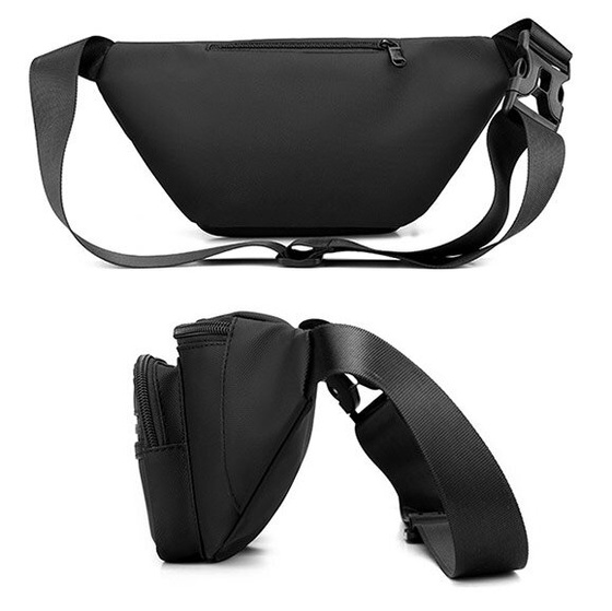 Alessio SASZETKA Torebka BIODRÓWKA NERKA męska POJEMNA TOP JAKOŚĆ