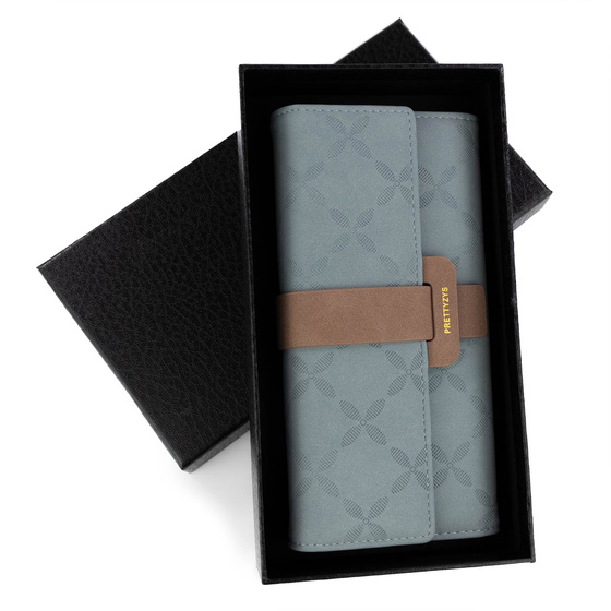 Alessio PORTFEL damski DUŻY PORTMONETKA Pudełko PREZENTOWE