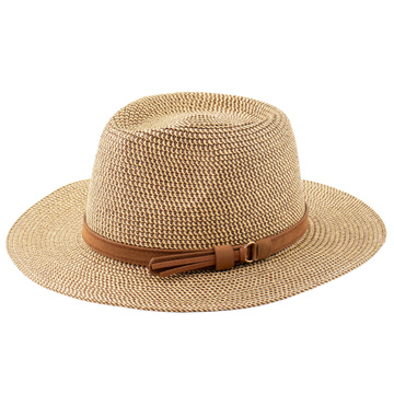 KAPELUSZ damski męski PANAMA fedora SŁOMKOWY lato ELEGANCKI